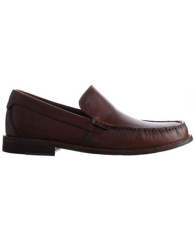 Clarks Pace Barnes Brown Shoes