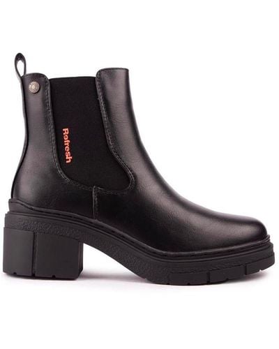 Refresh Gusset Boots - Black