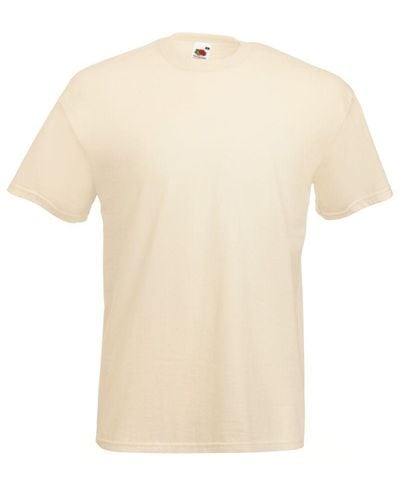 Fruit Of The Loom Valueweight Short Sleeve T-Shirt () - White