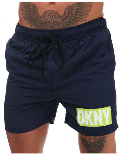 DKNY Kos Zwemshort Voor , Marineblauw