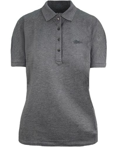 Lacoste Relaxed Fit Polo Shirt Cotton - Grey
