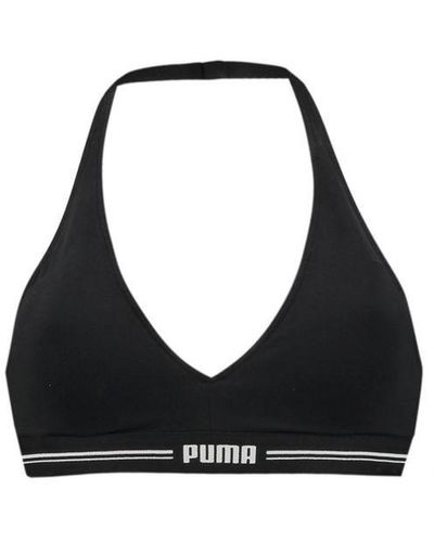 PUMA Womens Removable Cups Racerback Sports Bra 2 Pack Pink/White at   Women's Clothing store