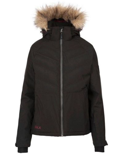 Trespass Ladies Gaynor Dlx Ski Jacket () - Black