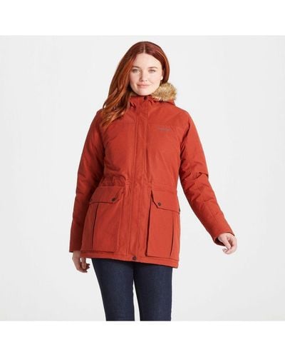 Craghoppers Elison Jacket Smoked Papka - Red