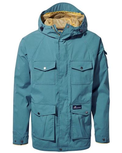 Craghoppers Adult Canyon Waterproof Jacket (Sacramento) - Blue
