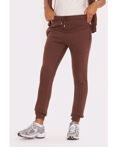 Bench 'Diya' Sustainable Blend Straight Leg Joggers - Red