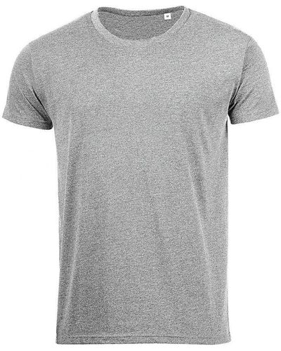 Sol's Gemengd T-shirt Met Korte Mouwen (grijze Mergel) - Grijs