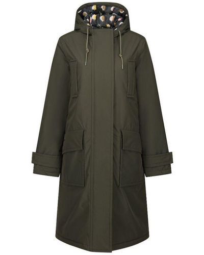 Regatta Orla Longer Waterproof Hooded Jacket Coat - Grey