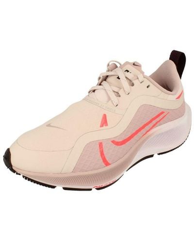 Nike Air Zoom Pegasus 37 Shield Trainers - Pink