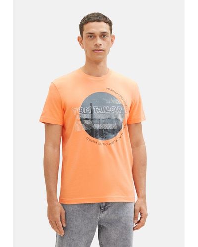 Tom Tailor T-shirt - Oranje