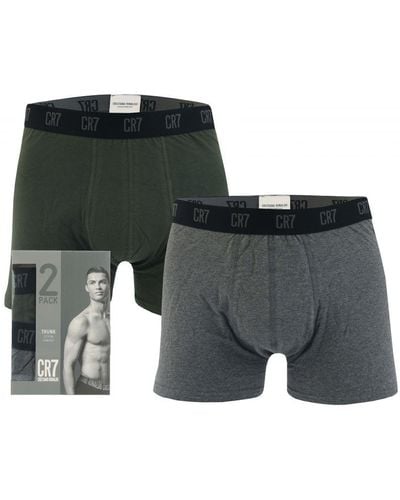 Cr7 3-Pack Boxers - Grey
