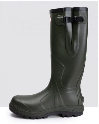 HUNTER Balmoral Classic Side Adjustable Tall Boot - Black