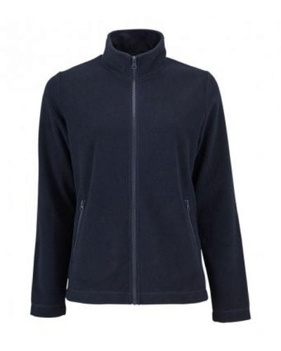Sol's Ladies Norman Fleece Jacket () - Blue