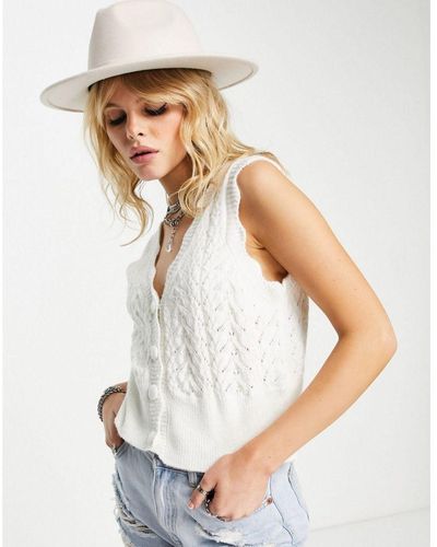 Women's sleeveless shop cardigans uk