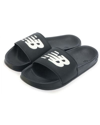 New Balance S 200 Slide Sandals - Black