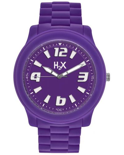 Haurex Italy Sv381Xv1 Splash Luminous Water Resistant Soft Rub... Rubber - Purple
