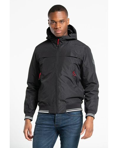 Tokyo Laundry Hooded Quilted Jacket - Black