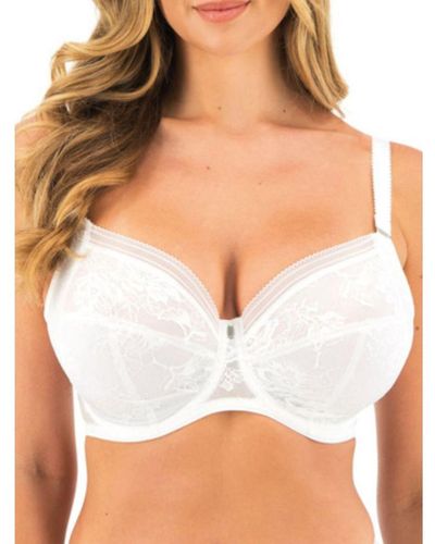 Fantasie Fusion Lace Side Support Bra Polyamide - White