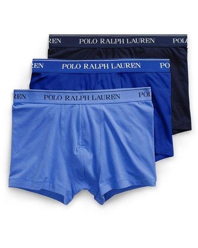 Polo Ralph Lauren 3-pack Klassieke Boxers - Blauw