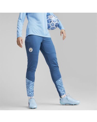 PUMA Manchester City Training Trousers - Blue