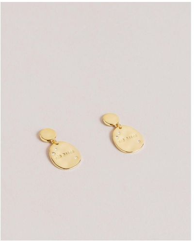Ted Baker Corriee Tbj3151 Constellation Coin Drop Earring - Natural