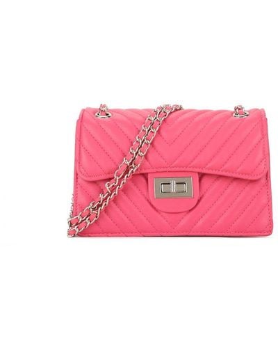 Where's That From 'Cotton' Crossbody Bag - Pink