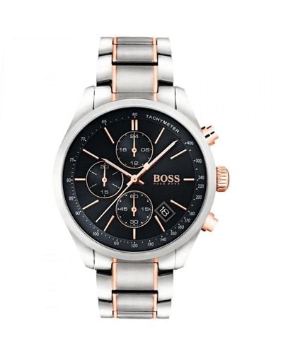 BOSS Grand Prix Chronograaf Horloge 1513473 - Metallic