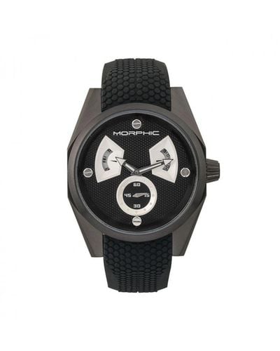 Morphic M34 Series Watch W/ Day/Date - Black