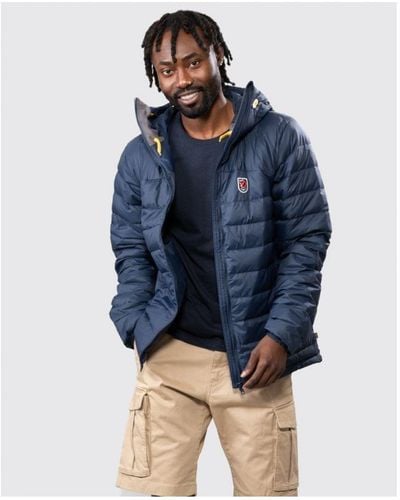 Fjallraven Expedition Pack Down Hooded Jacket Polyamide - Blue