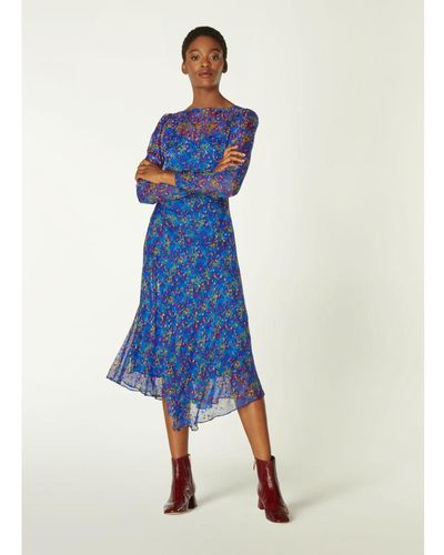 LK Bennett Bloomsbur Dress, Electric - Blue
