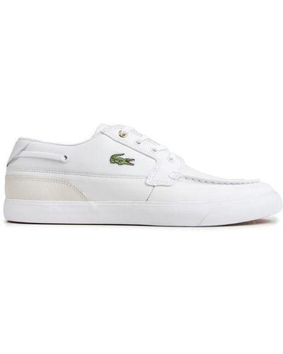 Lacoste Bayliss Deck Trainers - White
