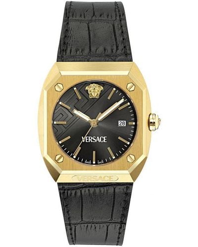 Versace Antares Watch Ve8F00224 Leather (Archived) - White