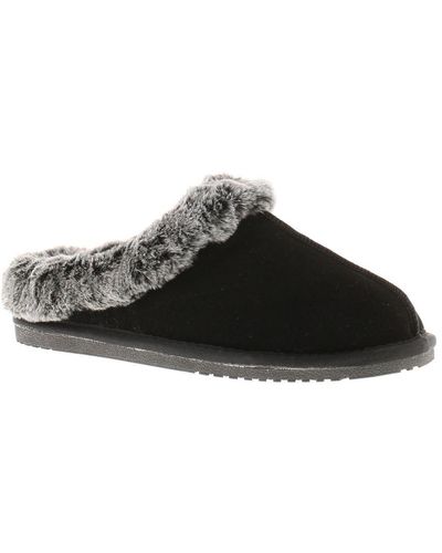 Hush Puppies Slippers Mule Amara Leather Leather (Archived) - Black