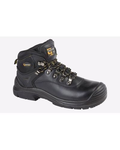 Grafters Fairfield Memory Foam Safety Boots - Black