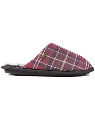 Barbour Young Pantoffels - Paars