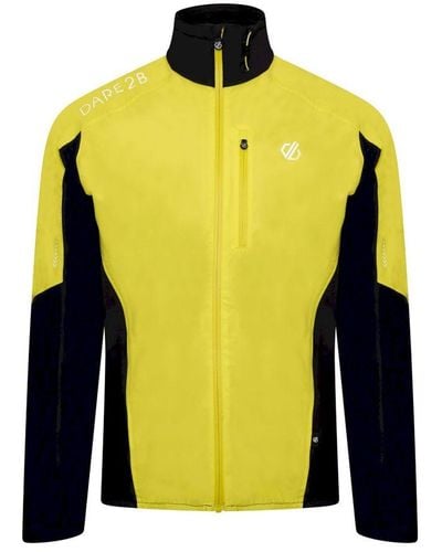 Dare 2b Mediant Ii Cycling Jacket (Neon Spring/) - Yellow
