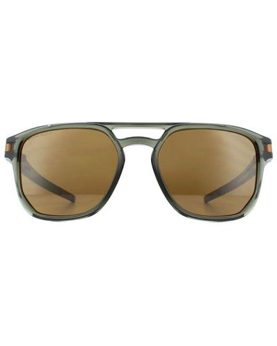 Oakley Square Ink Prizm Tungston Sunglasses - Green