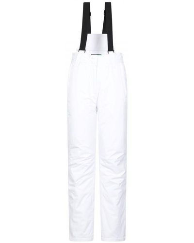 Mountain Warehouse Ladies Moon Ii Ski Trousers () - White