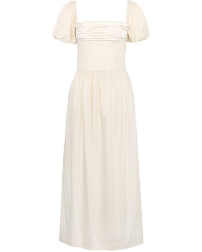 Murlong Cres Matilda Maxi Dress Ivory - White