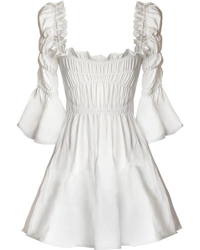 Georgia Hardinge Astra Mini Dress - White