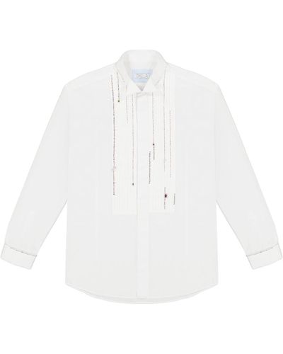 OMELIA Redesigned Shirt 9 W - White