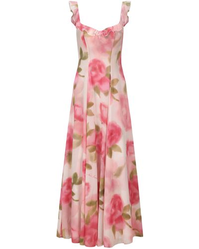 Nana Jacqueline Evie Dress (Floral) - Pink