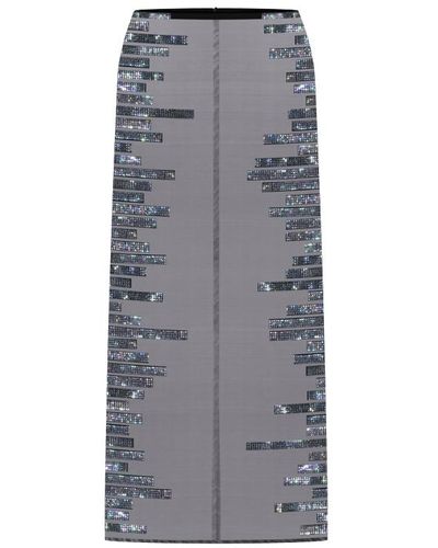 Nue Pixel Skirt - Gray