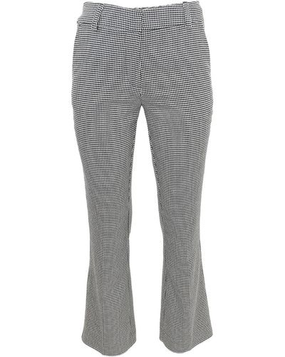 Theo the Label Eris Baby Houndstooth Pant - Gray