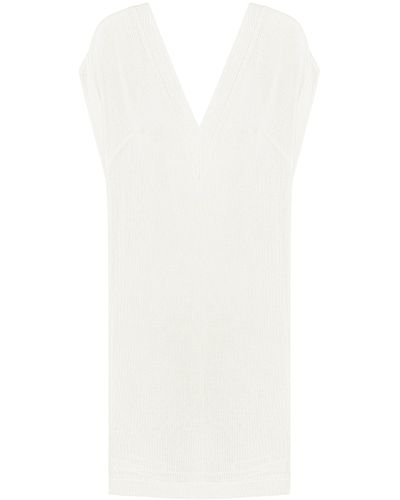 INNNA Ivory Tunika Dress - White