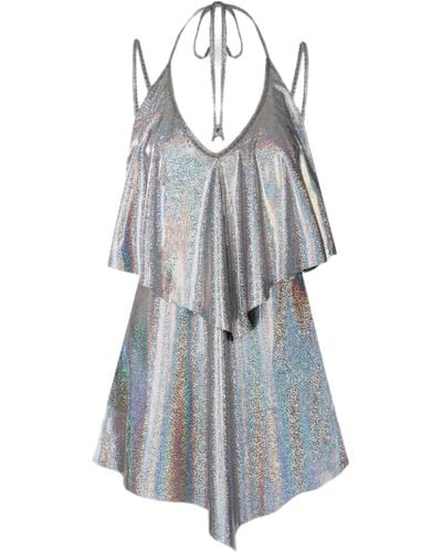 Lora Istanbul Alice Disco Dress - Gray