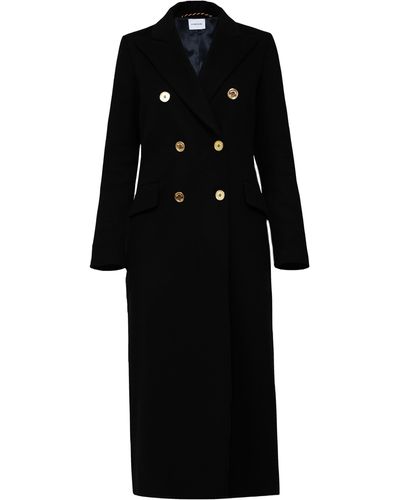 Nomi Fame Meghan Cashmere Coat - Black