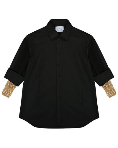 OMELIA Redesigned Shirt 72 B - Black
