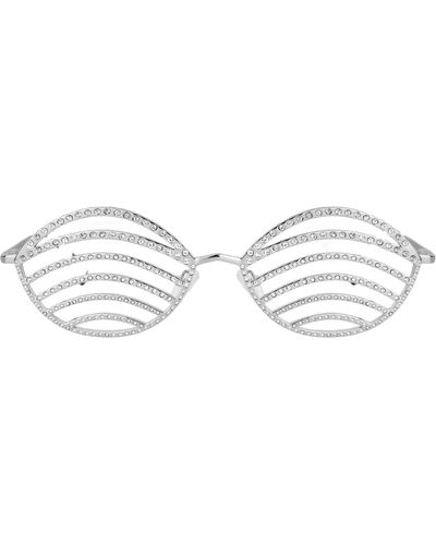 Nue Party Goddess Eyeglasses - Metallic