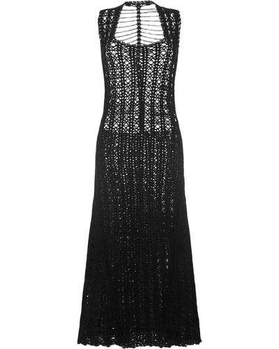 PEREGRINA Espina Dorsal Dress - Black